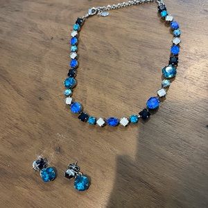 Sorelli Gorgeous Necklace with Matching Earrings